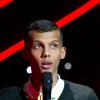 Stromae lors de la cérémonie des Grands Prix Sacem 2013 à l'Olympia, Paris, le 25 novembre 2013.