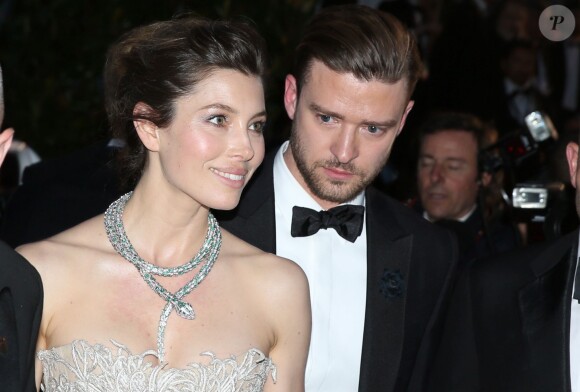 Jessica Biel et Justin Timberlake -au 66eme festival du film de Cannes, le 19 mai 2013.