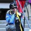 Paris Hilton s'éclate sur les plistes de ski à Aspen, le 27 décembre 2013.