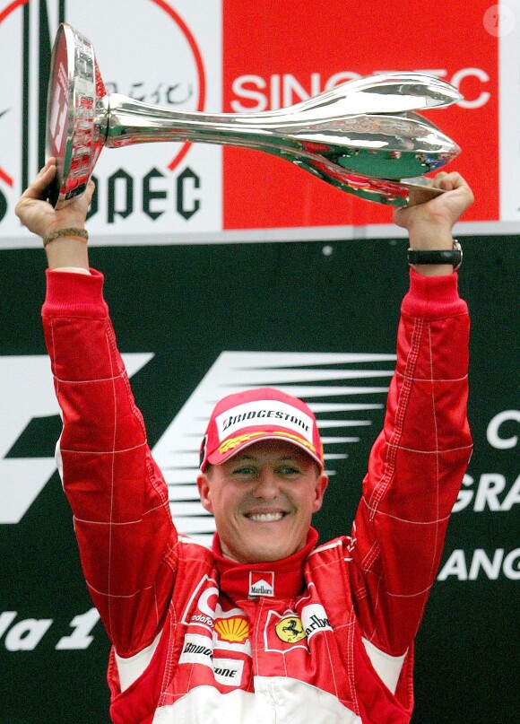 Michael Schumacher à Shanghai lors du Grand Prix de Chine le 1er octobre 2006