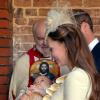 Baptême du prince George de Cambridge le 23 octobre 2013.
