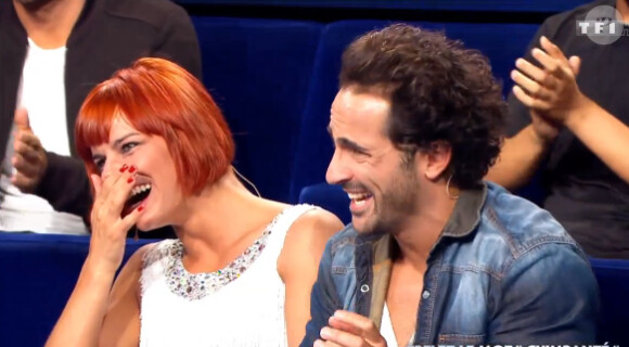 Alexandra Rosenfeld dans Samedi tout est permis, le 4 janvier 2014 sur TF1.