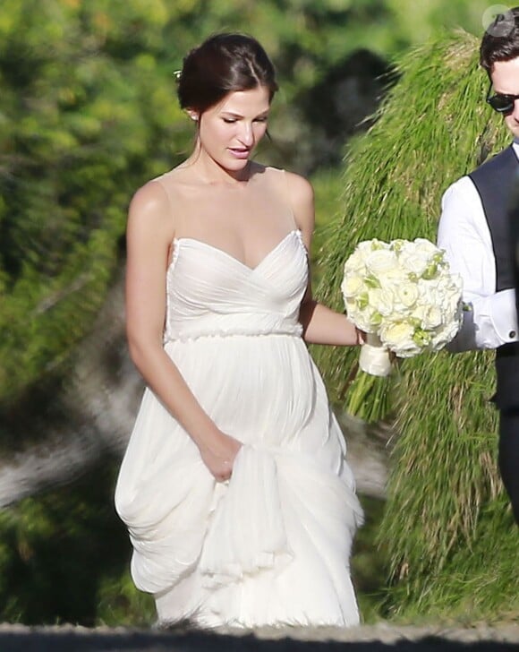 Lia Smith se marie à Hawaï, le 4 janvier 2014.