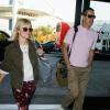 Reese Witherspoon et son mari Jim Toth à Los Angeles le 3 janvier 2014.