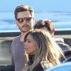 Kim Kardashian, Kris Jenner, Scott Disick partent à Aspen le 27 décembre 2013
