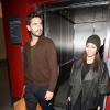 Kourtney Kardashian et Scott Disick arrivent LAX, le 24 novembre 2013