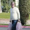 Exclusif : Kurt Russell allant chez Oliver, le fils de sa compagne Goldie Hawn, pour une réunion familiale à Brentwood le 4 janvier 2014, retrouvant Kate Hudson, son fils Bingham...