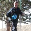Exclusif - Gavin Rossdale achève ses vacances au ski en famille à Mammoth, le 5 janvier 2014.