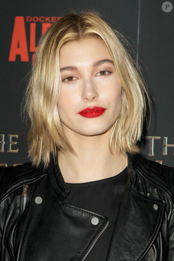 Hailey Baldwin, la fille de Stephen Baldwin, lors de la présentation du film Hercule à New York le 6 janvier 2014 à New York