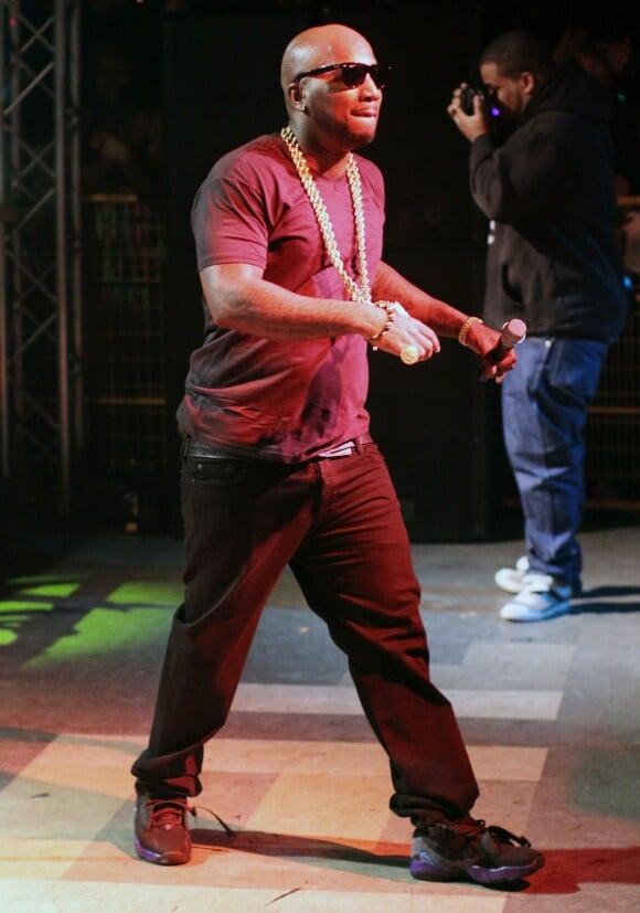 Concert de Young Jeezy à Vancouver au Canada le 30 mars 2012.
