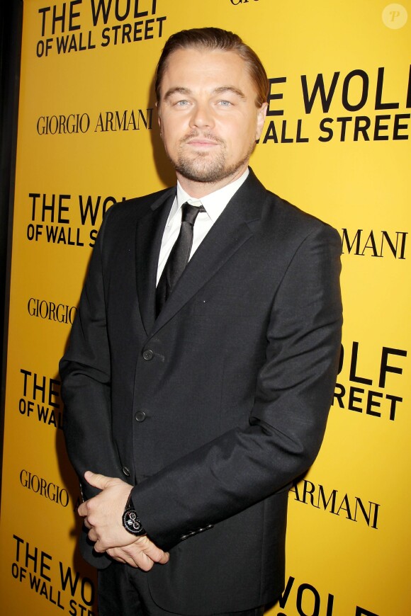 Leonardo DiCaprio à New York le 17 décembre 2013.