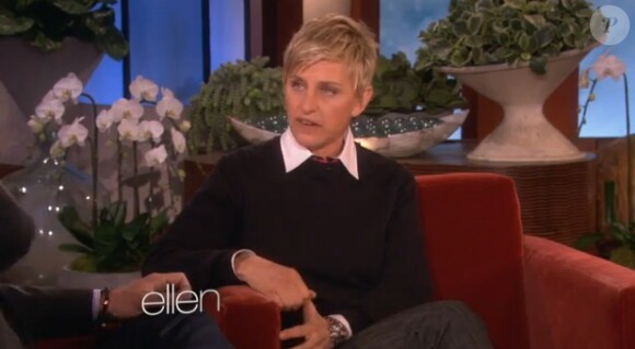 Leonardo DiCaprio chez Ellen DeGeneres, le 7 janvier 2013.