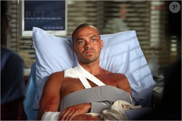 Jesse Williams dans "Grey's Anatomy", 2013.