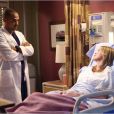 Jesse Williams et Ellen Pompeo dans "Grey's Anatomy", 2013.