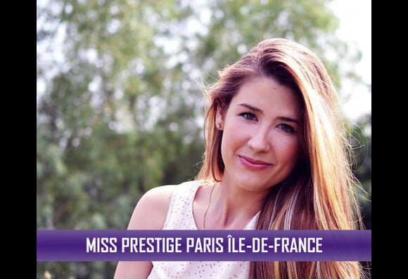 Miss Prestige Paris Île de France, Wendy Grenier, candidate pour le titre de Miss Prestige National 2014. Elle est arrivée première dauphine.