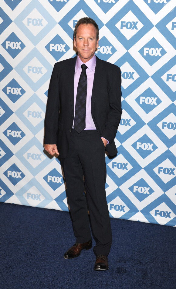 Kiefer Sutherland assiste à la soirée du Winter All-Star TCA Press Tour de la chaîne FOX à l'hôtel Langham Huntington. Pasadena, le 13 janvier 2014.