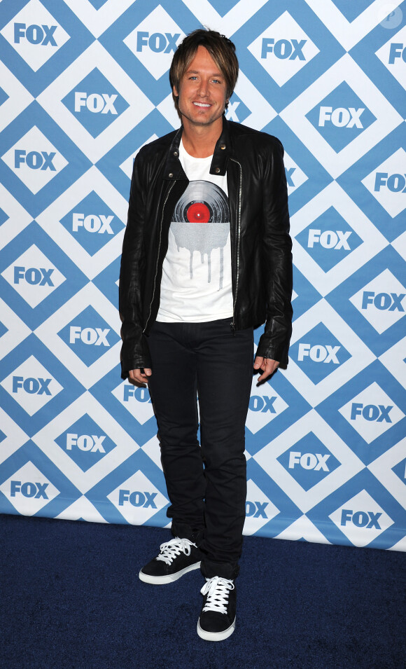 Keith Urban assiste à la soirée du Winter All-Star TCA Press Tour de la chaîne FOX à l'hôtel Langham Huntington. Pasadena, le 13 janvier 2014.