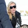 Madonna à l'aéroport de Los Angeles le 18 novembre 2013.