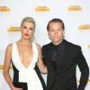 Ireland Baldwin et son petit ami Slater Trout à la soirée anniversaire des 50 ans du magazine Sports Illustrated Swimsuit Issue à Los Angeles, le 14 janvier 2014.