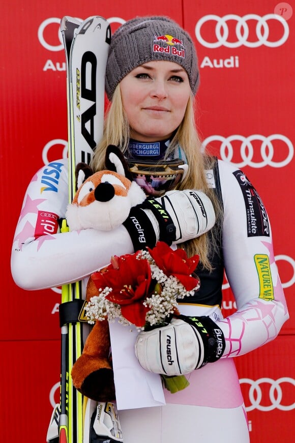 Lindsey Vonn lors du slalom géant de Maribor, le 26 janvier 2013