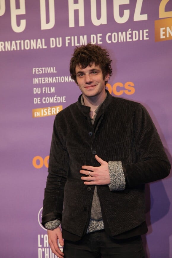 Félix Moati lors du 17e Festival International du film de comédie à l'Alpe d'Huez le 15 janvier 2014.