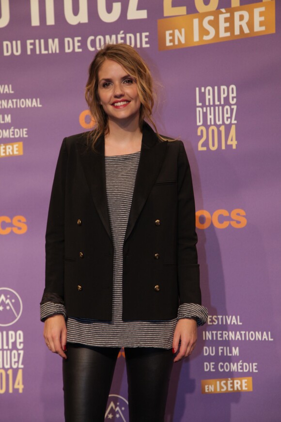 Laurence Arné lors du 17e Festival International du film de comédie à l'Alpe d'Huez le 15 janvier 2014.