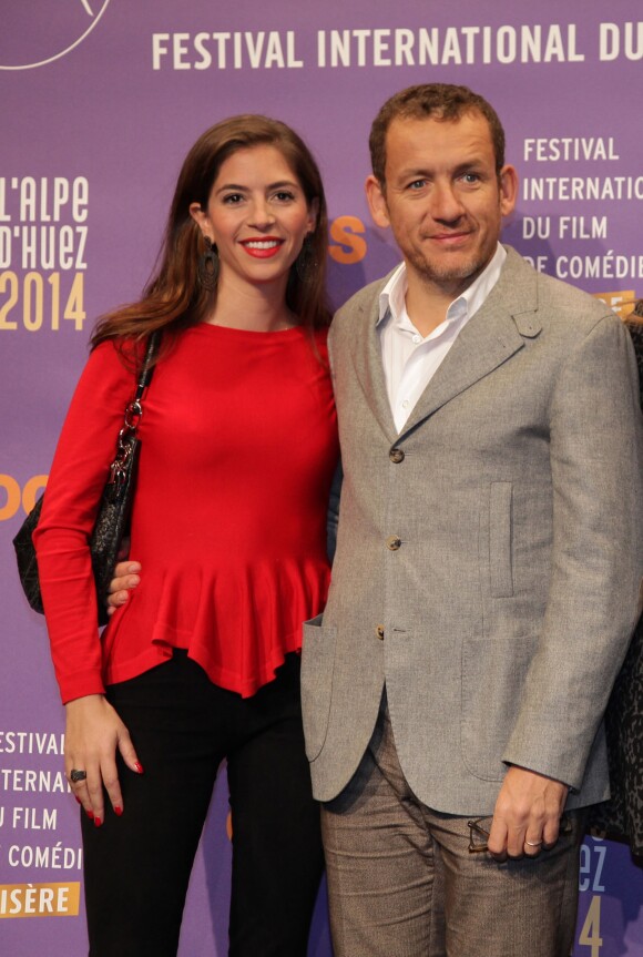 Yael Boon, Dany Boon lors du 17e Festival International du film de comédie à l'Alpe d'Huez le 15 janvier 2014.