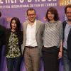 Pierre Niney, Leila Bekhti, Dany Boon, Valérie Bonneton et Stéphane de Groodt lors du 17e Festival International du film de comédie à l'Alpe d'Huez le 15 janvier 2014.
