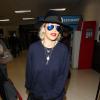 Rita Ora arrive à Los Angeles le 13 janvier 2014 pour y passer quelques jours