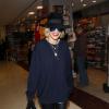 Rita Ora arrive à Los Angeles le 13 janvier 2014 pour y passer quelques jours
