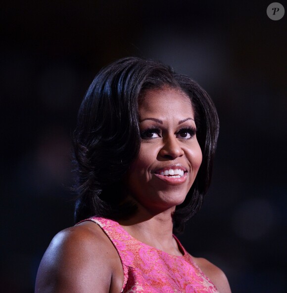 Michelle Obama à Charlotte (Caroline du Nord), le 5 septembre 2012.