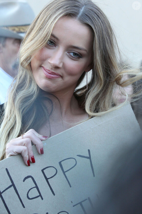 Amber Heard à Hollywood, Los Angeles, le 7 août 2013.