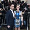 Kate Bosworth et son mari Michael Polish arrivent au show couture Christian Dior à Paris le 20 janvier 2014