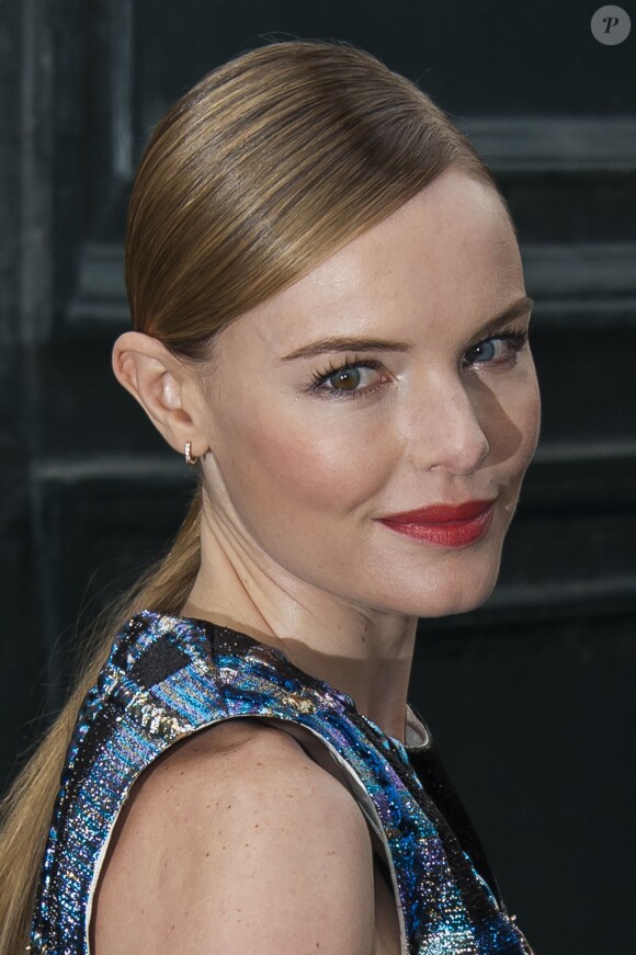 La belle Kate Bosworth et son mari Michael Polish arrivent au show couture Christian Dior à Paris le 20 janvier 2014