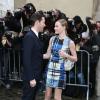 Kate Bosworth et son mari Michael Polish arrivent au show couture Christian Dior à Paris le 20 janvier 2014