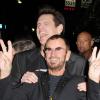 Jim Carrey et Ringo Starr à la soirée de la Fondation David Lynch à Los Angeles le 20 janvier 2014.