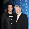 Jim Carrey et David Lynch à la soirée de la fondation du réalisateur à Los Angeles le 20 janvier 2014.