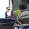 Melanie Griffith va faire du shopping avec sa fille Stella Banderas au Planet Blue de Beverly Hills, Los Angeles, le 20 janvier 2014.