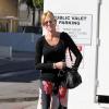 Melanie Griffith va faire du shopping avec sa fille Stella Banderas au Planet Blue de Beverly Hills, Los Angeles, le 20 janvier 2014.