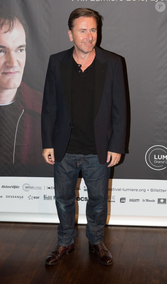 Tim Roth lors de la cérémonie en l'honneur de Tarantino au Festival Lumière à Lyon le 19 octoibre 2013