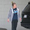 Kim Basinger se rendant à la salle de gym à Beverly Hills le 21 janvier 2014