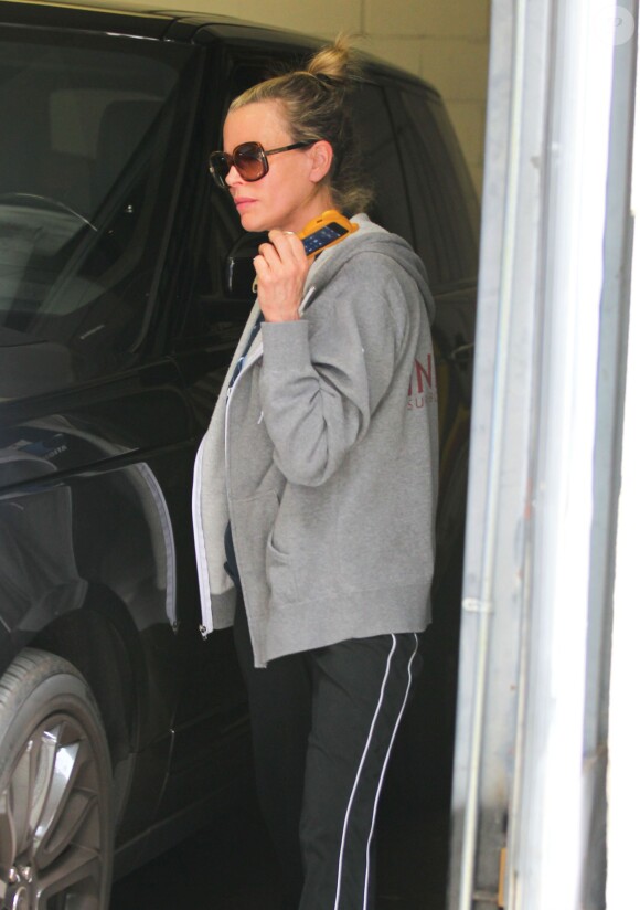 Kim Basinger se rendant à la salle de gym à Beverly Hills le 21 janvier 2014