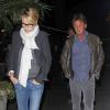 Sean Penn et Charlize Theron à Hollywood le 5 janvier 2014