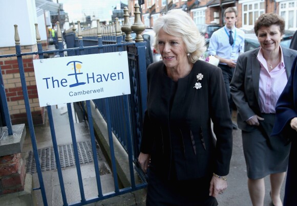 Camilla a également visité le centre dédié aux victimes de violences sexuelles. Le prince Charles et la duchesse Camilla visitaient le 23 janvier 2014 le King's Hospital à Camberwell, dans le sud de Londres.