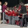 La princesse Letizia d'Espagne présidait dans un établissement d'Almeria le premier Congrès scolaire des maladies rares, le 24 janvier 2014