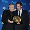 Alfonso Cuaron et Ben Affleck à la 66e cérémonie des Directors Guild of America Awards, organisée au Hyatt Regency Century Plaza de Los Angeles, samedi 25 janvier 2014