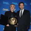 Alfonso Cuaron et Ben Affleck à la 66e cérémonie des Directors Guild of America Awards, organisée au Hyatt Regency Century Plaza de Los Angeles, samedi 25 janvier 2014