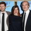 Lionel Baier, Valérie Donzelli et Michel Vuillermoz lors de l'avant-première du film "Les Grandes Ondes" à l'UGC des Halles à Paris, le 27 janvier 2014