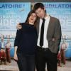 Lionel Baier et Valérie Donzelli lors de l'avant-première du film "Les Grandes Ondes" à l'UGC des Halles à Paris, le 27 janvier 2014