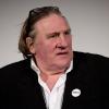 Gérard Depardieu échange avec journalistes et festivaliers le jour de la clôture du Ramdam Festival, le festival du film qui derange, à Tournai en Belgique, le 28 janvier 2014.